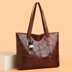Sac cabas style coréen cuir