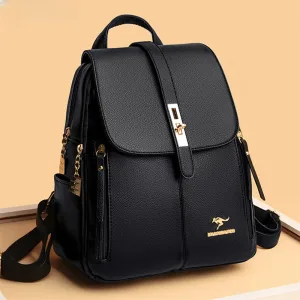 Sac à dos en cuir femme