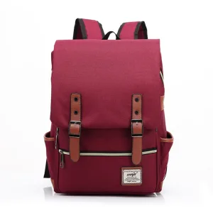 Sac à dos vintage imperméable voyage ordinateur