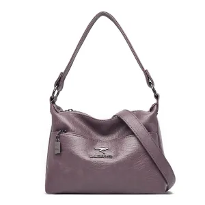 Porté épaule ou à main design violet