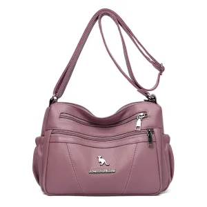 Bandoulière épaule ou en travers violet