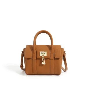 À main ou bandoulière cuir véritable marron